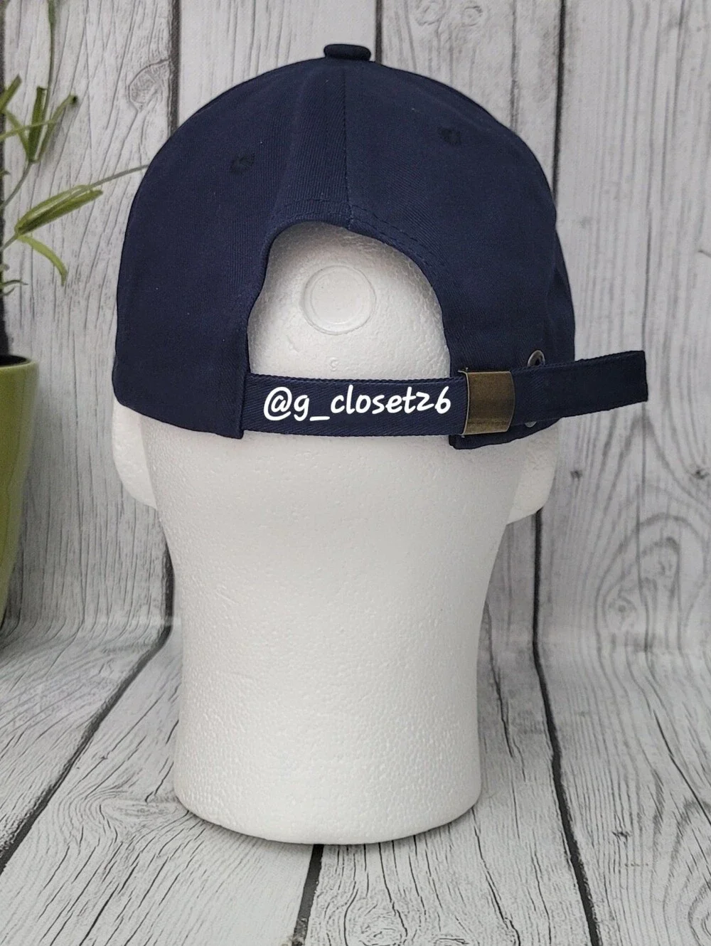 Cadillac Embroidered Crest Navy Baseball Cap